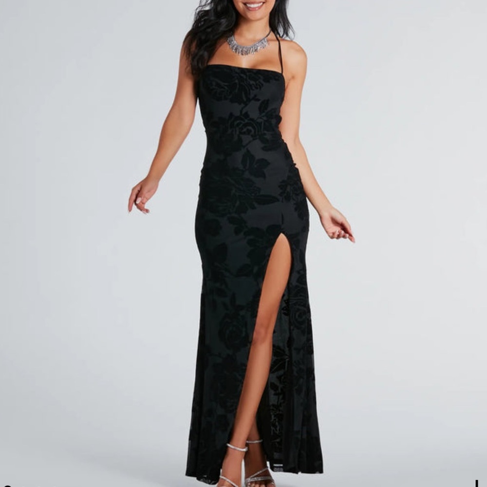 Windsor Black Strapless Dress
